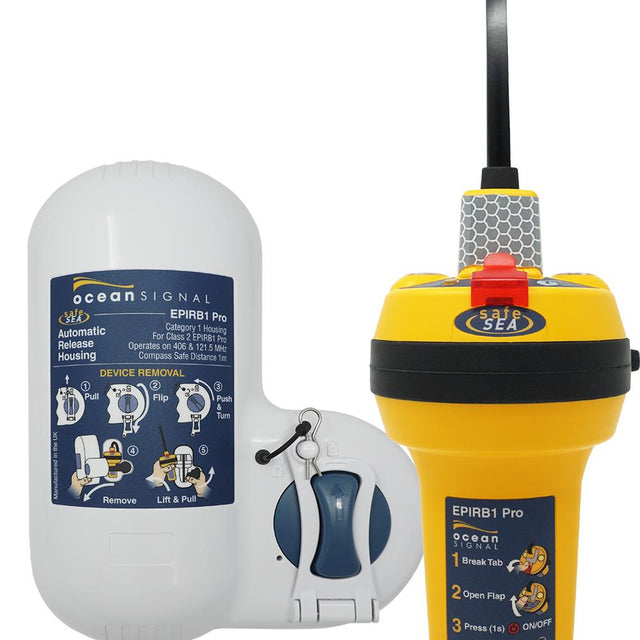 Ocean Signal SafeSea EPIRB1 Pro - Float-Free Category 1 EPIRB [702S-03401] - Life Raft Professionals