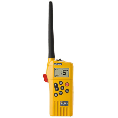 Ocean Signal SafeSea V100 GMDSS VHF Radio - 21 Channels [720S-00585] - Life Raft Professionals