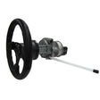 Octopus Type S Straight Shaft f/Mounting Behind the Dash f/Mechanical Drive Systems - Includes 90 Degree Bezel Kit [OCTAFMDMSW] - Life Raft Professionals