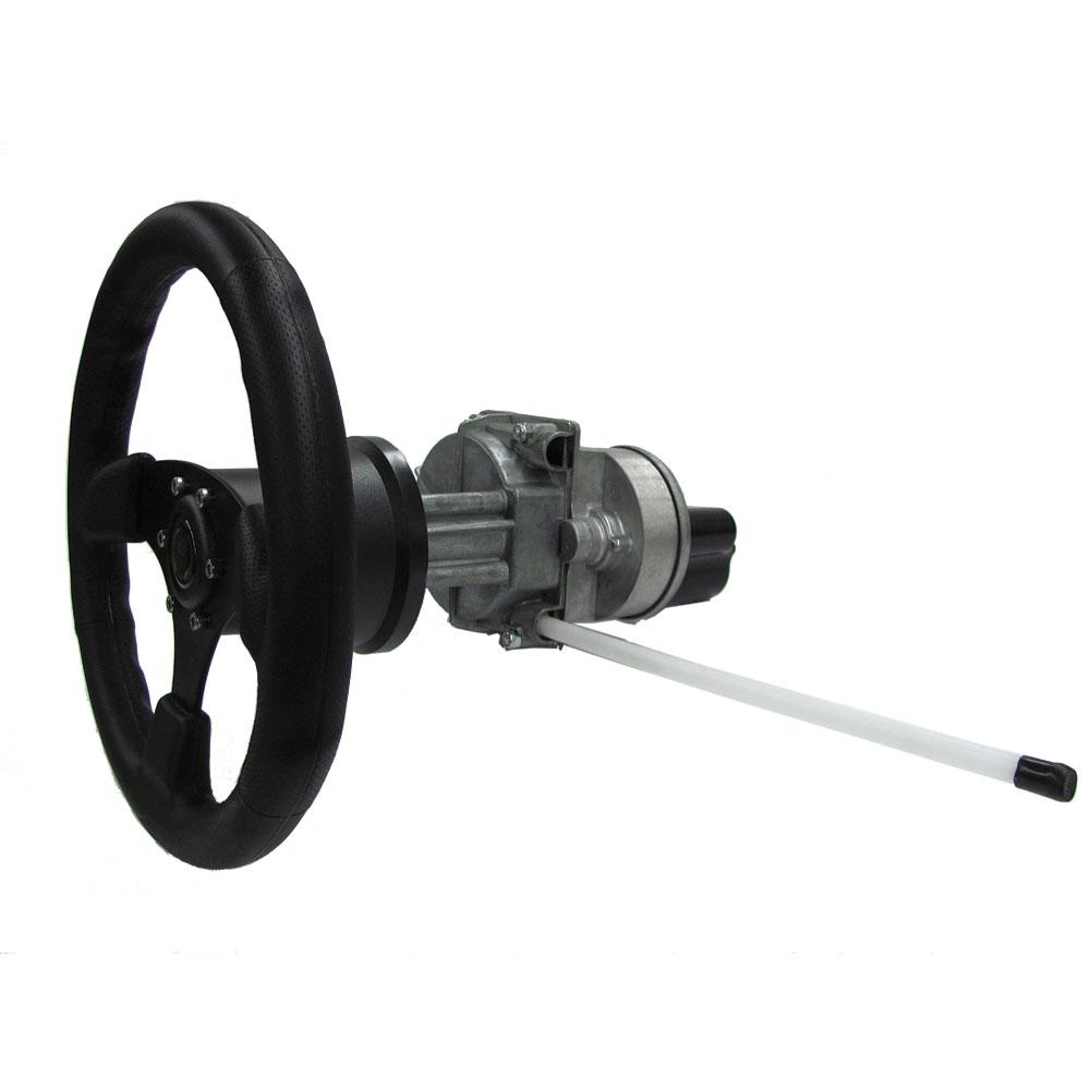 Octopus Type S Straight Shaft f/Mounting Behind the Dash f/Mechanical Drive Systems - Includes 90 Degree Bezel Kit [OCTAFMDMSW] - Life Raft Professionals