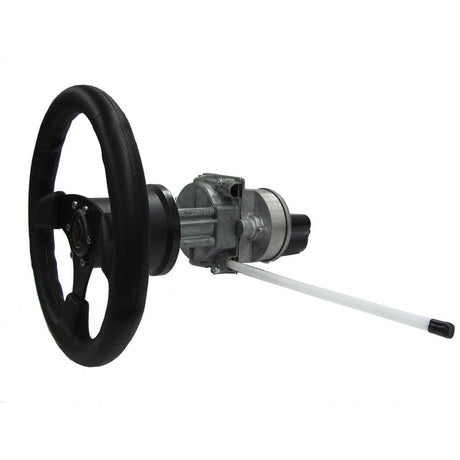 Octopus Type S Straight Shaft f/Mounting Behind the Dash f/Mechanical Drive Systems - Includes 90 Degree Bezel Kit [OCTAFMDMSW] - Life Raft Professionals