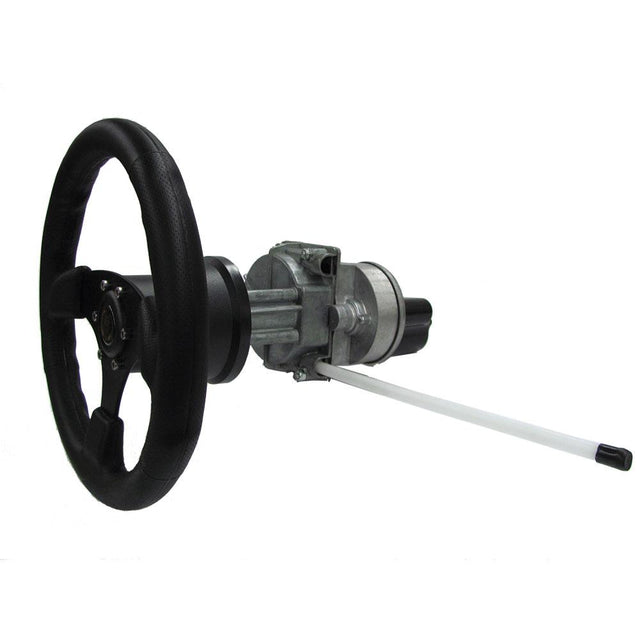 Octopus Type S Straight Shaft f/Mounting Behind the Dash f/Mechanical Drive Systems - Includes 90 Degree Bezel Kit [OCTAFMDMSW] - Life Raft Professionals