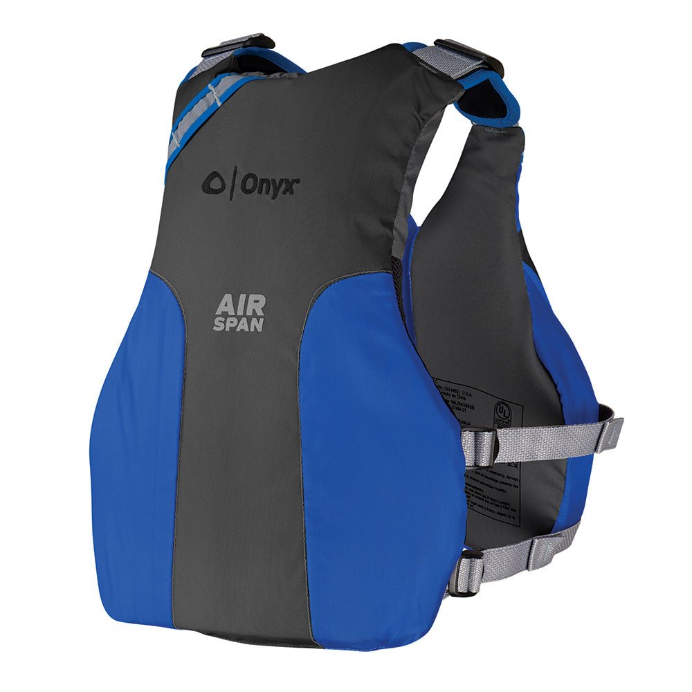 Onyx Airspan Breeze Life Jacket - XL/2X - Blue [123000-500-060-23] - Life Raft Professionals