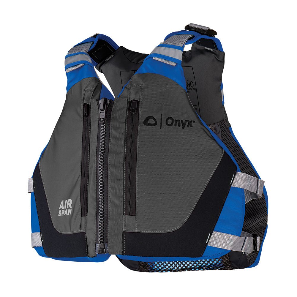 Onyx Airspan Breeze Life Jacket - XS/SM - Blue [123000-500-020-23] - Life Raft Professionals