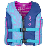 Onyx Shoal All Adventure Youth Paddle Water Sports Life Jacket - Blue [121000-500-002-21] - Life Raft Professionals