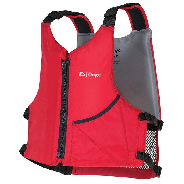 Onyx Universal Paddle Vest - Adult Universal - Red [121900-100-004-17] - Life Raft Professionals