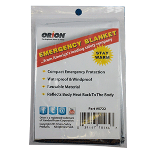 Orion Emergency Blanket [464] - Life Raft Professionals