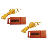 Orion Safety Whistle w/Lanyards - 2-Pack [676] - Life Raft Professionals