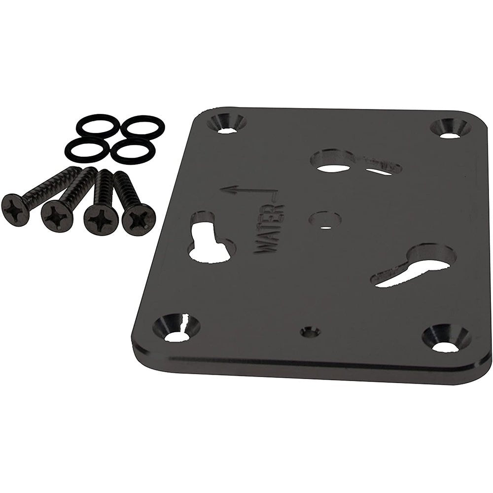 Panther Spare Bow Mount Base Kit - Black - Powder Coat - Life Raft Professionals