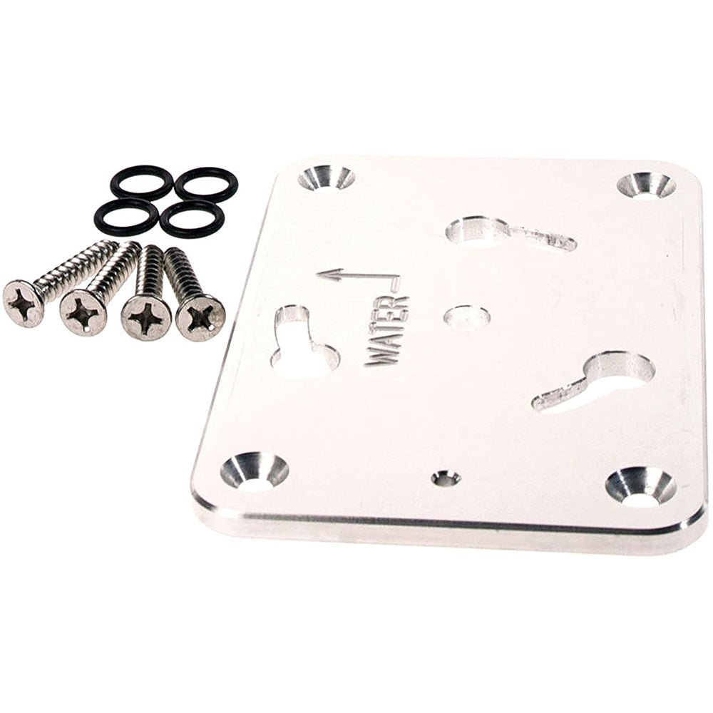 Panther Spare Bow Mount Base Kit - Clear - Anodized - Life Raft Professionals