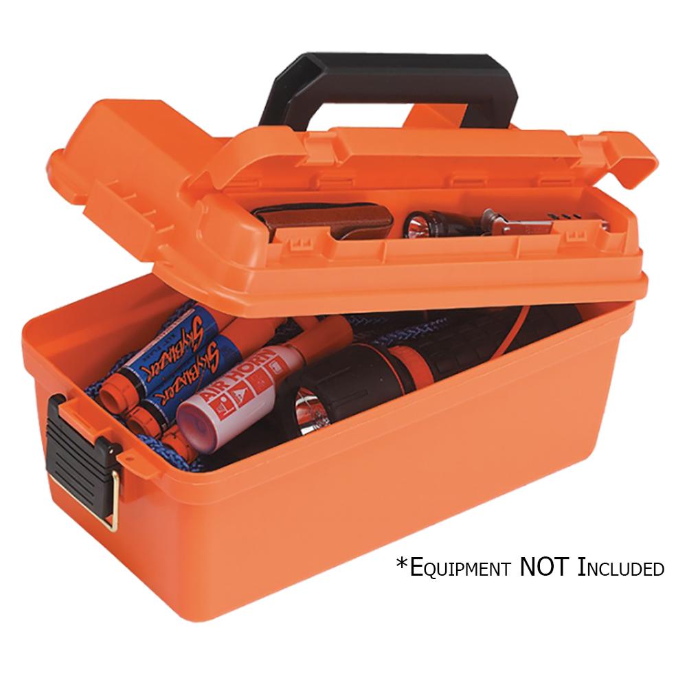 Plano Small Shallow Emergency Dry Storage Supply Box - Orange [141250] - Life Raft Professionals