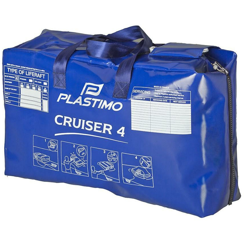 Plastimo Cruiser Standard Life Raft, 4 - 6 Person - Life Raft Professionals