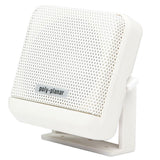 Poly-Planar VHF Extension Speaker - 10W Surface Mount - (Single) White [MB41W] - Life Raft Professionals