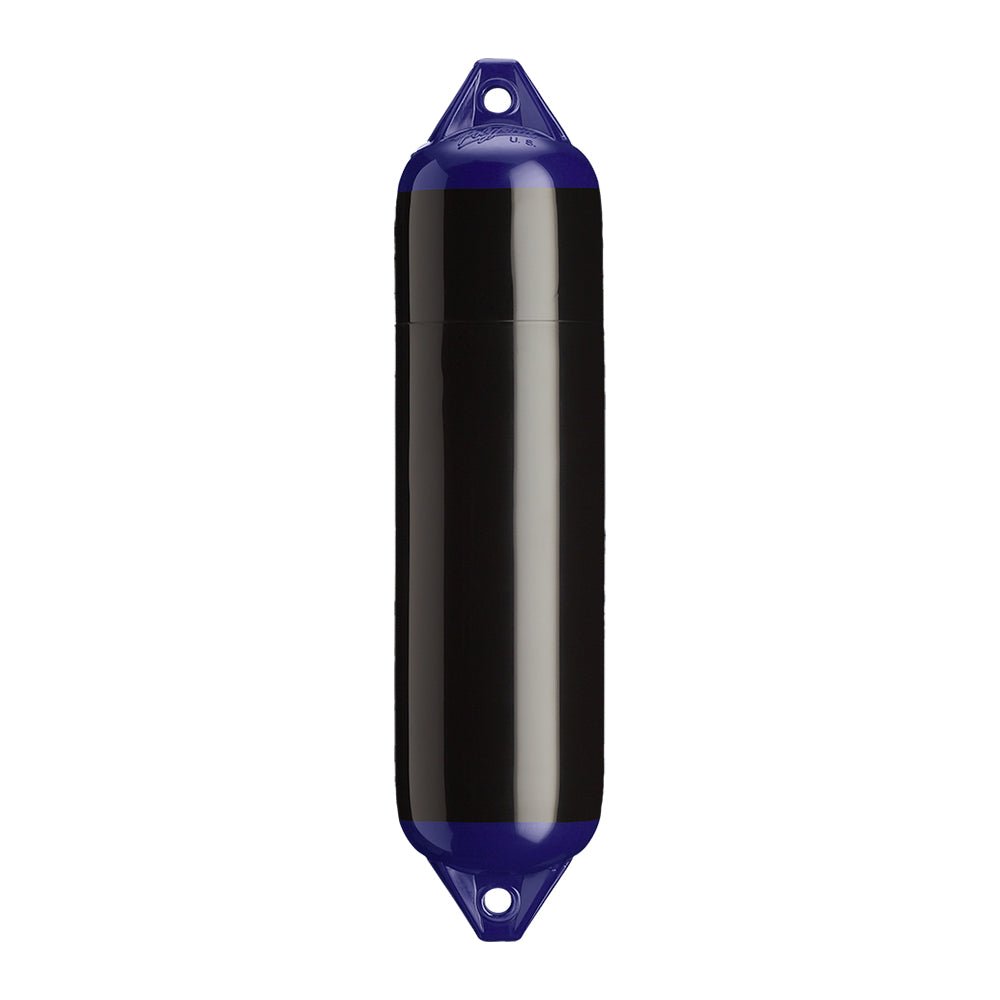 Polyform F-1 Twin Eye Fender 6" x 24" - Black - Life Raft Professionals
