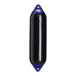 Polyform F-6 Twin Eye Fender 11" x 42" - Black - Life Raft Professionals