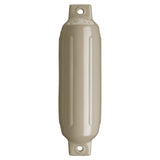 Polyform G-1 Twin Eye Fender 3.5" x 12.8" - Sand - Life Raft Professionals