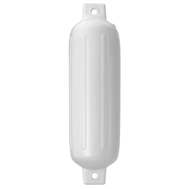Polyform G-2 Twin Eye Fender 4.5" x 15.5" - White - Life Raft Professionals