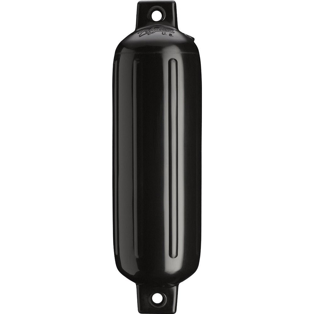 Polyform G-3 Twin Eye Fender 5.5" x 19" - Black - Life Raft Professionals
