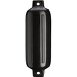 Polyform G-4 Twin Eye Fender 6.5" x 22" - Black - Life Raft Professionals