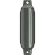 Polyform G-4 Twin Eye Fender 6.5" x 22" - Graphite - Life Raft Professionals