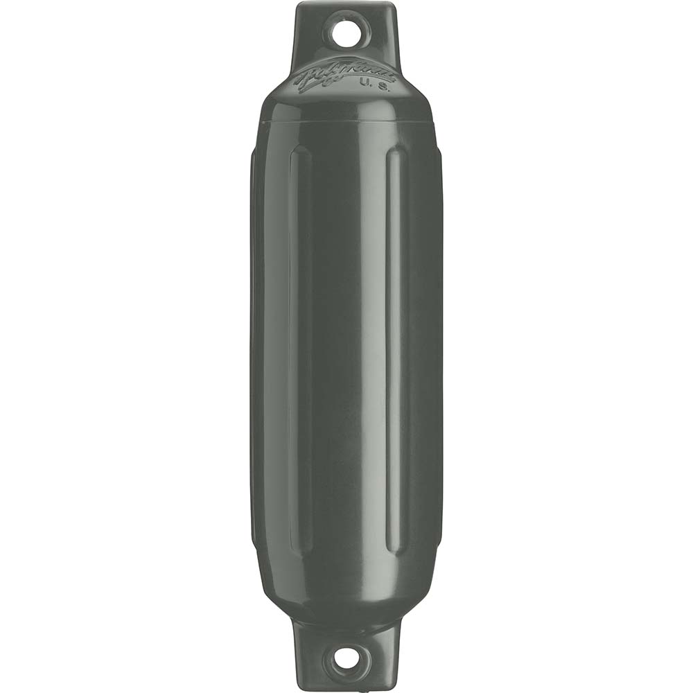Polyform G-4 Twin Eye Fender 6.5" x 22" - Graphite - Life Raft Professionals