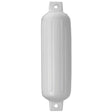 Polyform G-4 Twin Eye Fender 6.5" x 22" White - Life Raft Professionals