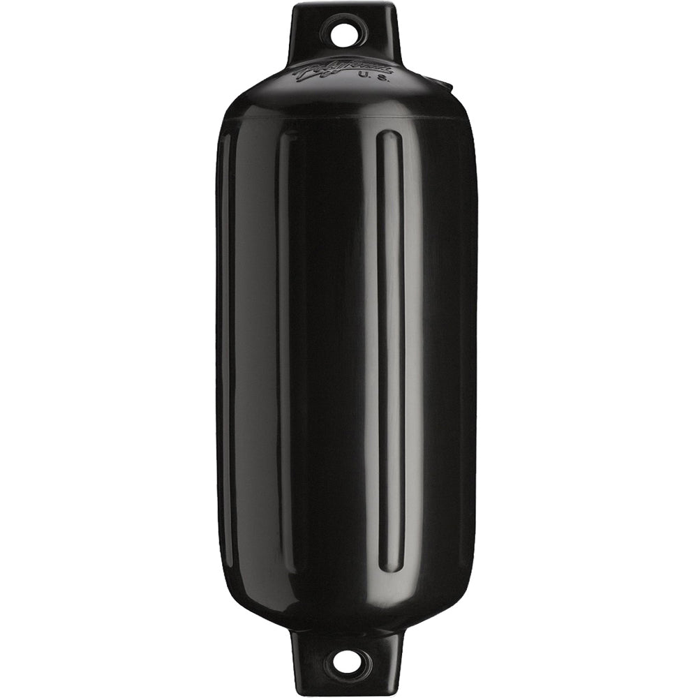 Polyform G-6 Twin Eye Fender 11" x 30" - Black - Life Raft Professionals