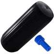 Polyform HTM-4 Fender 13.5" x 34.8" - Black w/Adapter - Life Raft Professionals