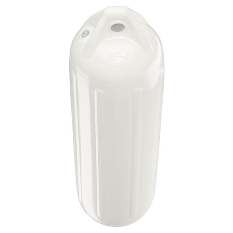 Polyform NF-4 Heavy Duty Twin Eye Fender 6.4" X 21.6" - White - Life Raft Professionals