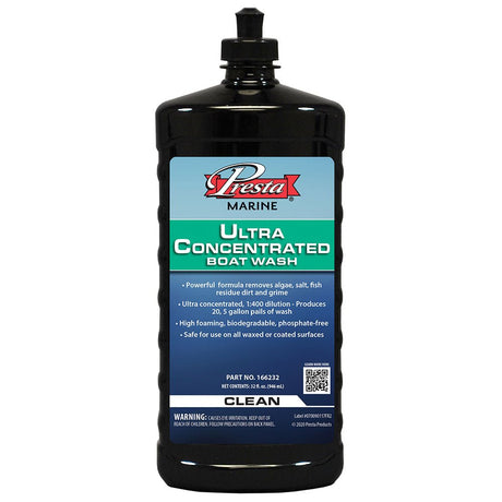 Presta Marine Ultra Concentrated Boat Wash - 32oz - Life Raft Professionals