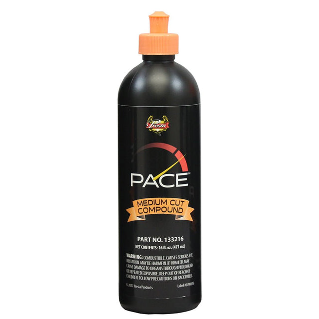 Presta PACE Medium Cut Compound - 16oz - Life Raft Professionals