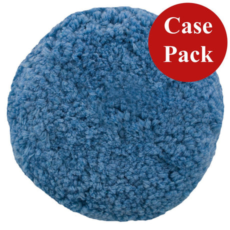 Presta Rotary Blended Wool Buffing Pad - Blue Soft Polish - *Case of 12* - Life Raft Professionals