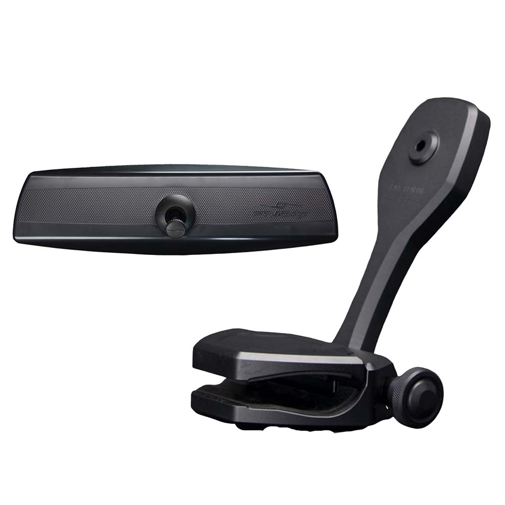 PTM Edge Mirror/Bracket Kit with VR-140 PRO Mirror ZXR-320 (Black) - Life Raft Professionals