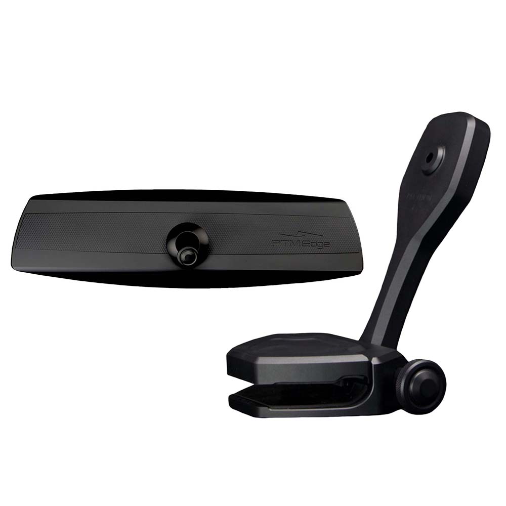 PTM Edge Mirror/Bracket Kit w/VR-140 Elite Mirror ZXR-360 (Black) - Life Raft Professionals