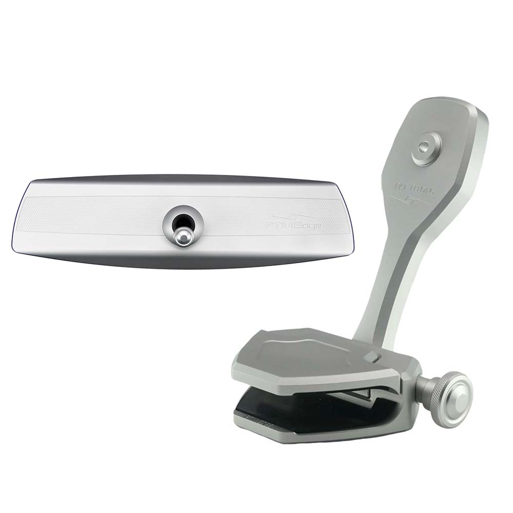 PTM Edge Mirror/Bracket Kit w/VR-140 Elite Mirror ZXR-361 (Silver) - Life Raft Professionals