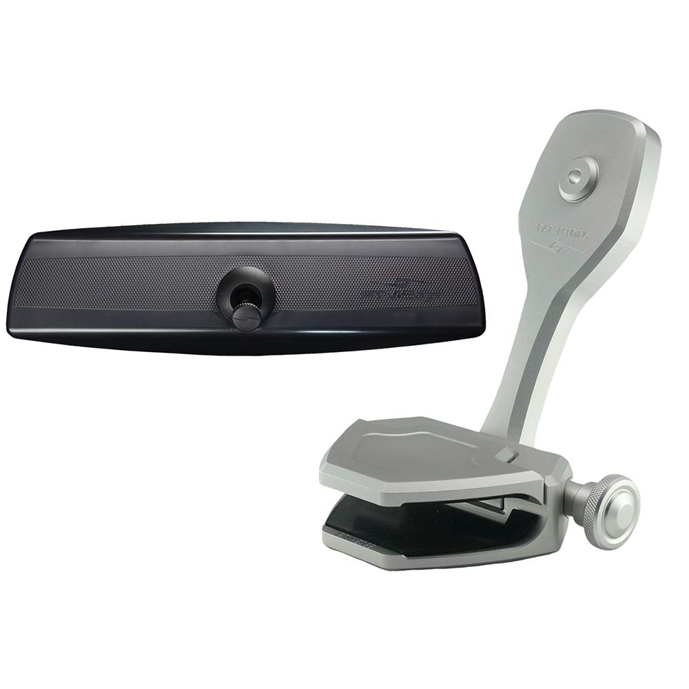 PTM Edge Mirror/Bracket Kit w/VR-140 PRO Mirror ZXR-300 (Silver) - Life Raft Professionals