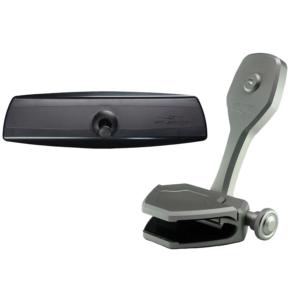 PTM Edge Mirror/Bracket Kit w/VR-140 PRO Mirror ZXR-300 (Titanium Grey) - Life Raft Professionals