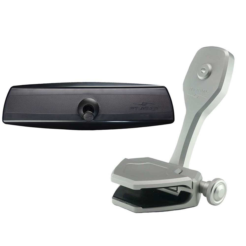 PTM Edge Mirror/Bracket Kit w/VR-140 PRO Mirror ZXR-361 (Silver) - Life Raft Professionals