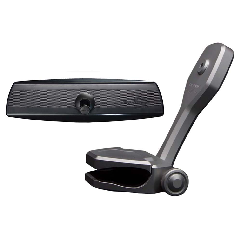 PTM Edge Mirror/Bracket Kit w/VR-140 PRO Mirror ZXR-361 (Titanium Grey) - Life Raft Professionals