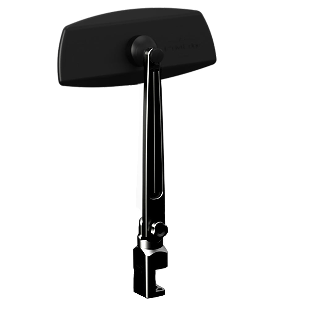 PTM Edge Pontoon Mirror/Bracket Kit w/VR-100 Pro PCX-200 (Black) - Life Raft Professionals