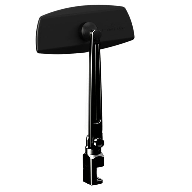 PTM Edge Pontoon Mirror/Bracket Kit w/VR-100 Pro PCX-200 (Black) - Life Raft Professionals