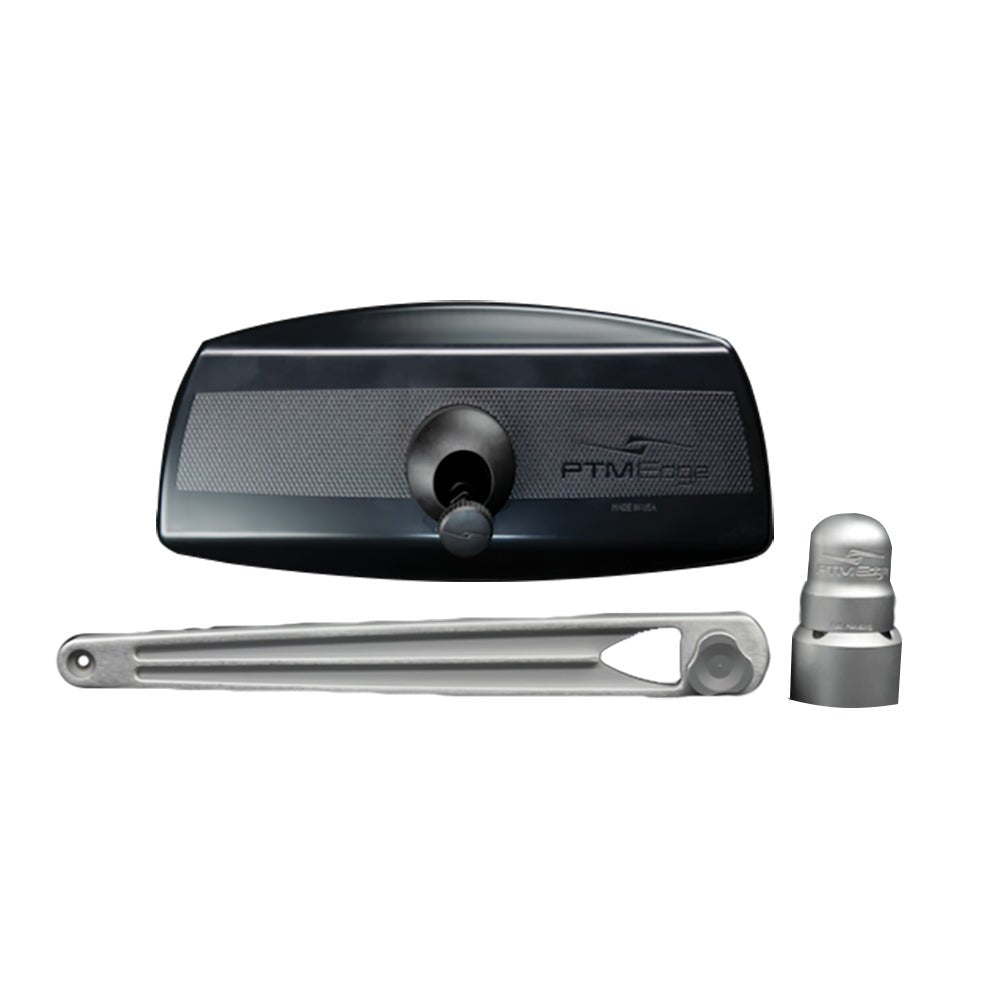 PTM Edge UCX-17 PRO Pontoon Mirror/Bracket Kit - Silver - Life Raft Professionals