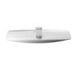 PTM Edge VX-140 Center Console Mirror w/Mount - White - Life Raft Professionals