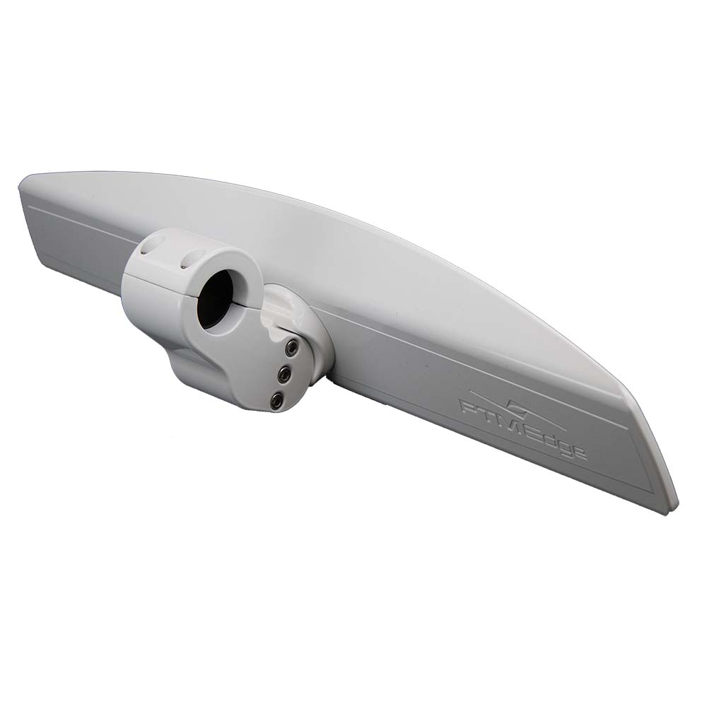 PTM Edge VX-140 Center Console Mirror w/Tube Mount - White - Life Raft Professionals
