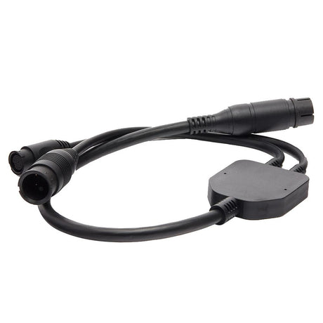 Raymarine Adapter Cable - 25-Pin to 9-Pin 8-Pin - Y-Cable to DownVision CP370 Transducer to Axiom RV [A80494] - Life Raft Professionals