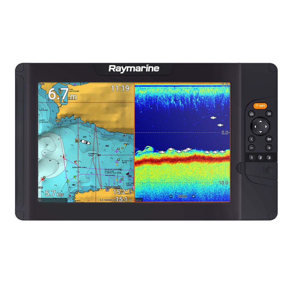 Raymarine Element 12 S w/Lighthouse North America Chart - No Transducer - Life Raft Professionals