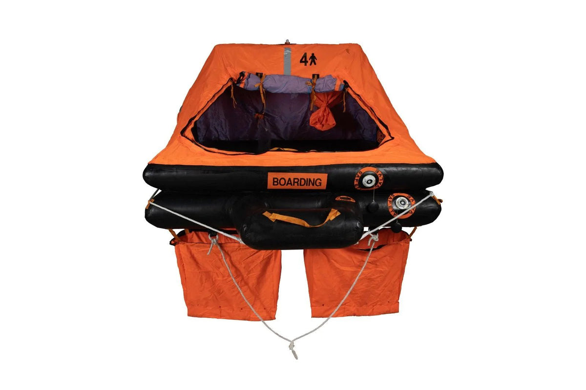 Uscg Inflatable Life Raft Container Revere 4-8 Person Low profile USCG/ SOLAS B Life Raft - Life Raft ...