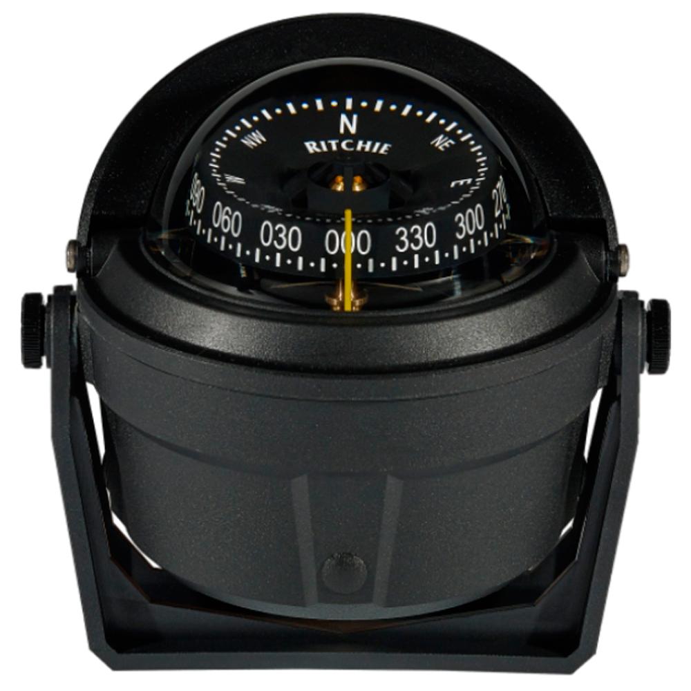 Ritchie B-81-WM Voyager Bracket Mount Compass - Wheelmark Approved f/Lifeboat & Rescue Boat Use [B-81-WM] - Life Raft Professionals
