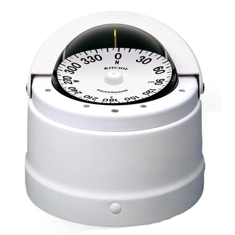 Ritchie DNW-200 Navigator Compass - Binnacle Mount - White [DNW-200] - Life Raft Professionals