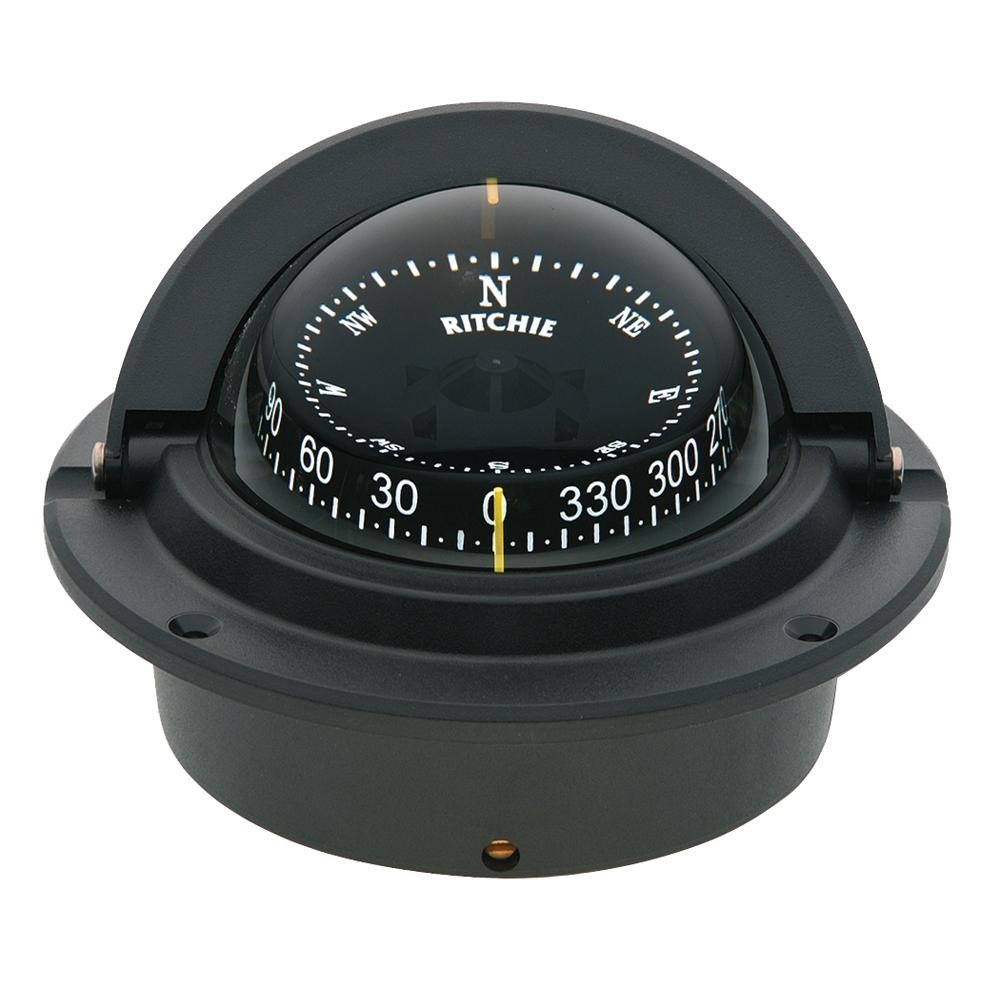 Ritchie F-83 Voyager Compass - Flush Mount - Black [F-83] - Life Raft Professionals